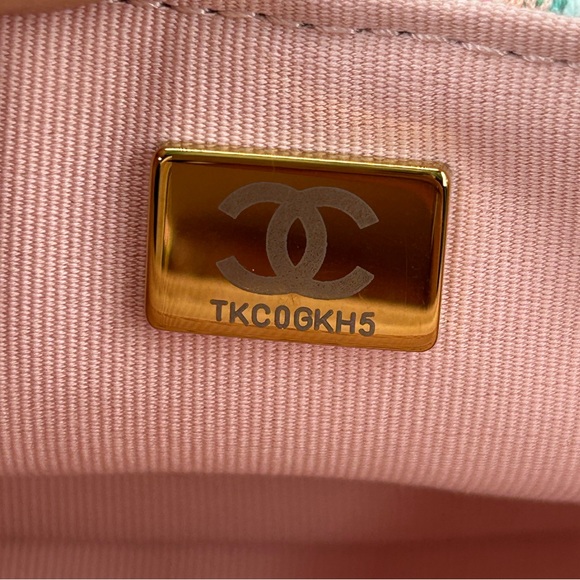 ⚫️🔥CHANEL•24C Cruise Collection Tweed Mini Top Handle Flap Bag - Picture 8 of 8